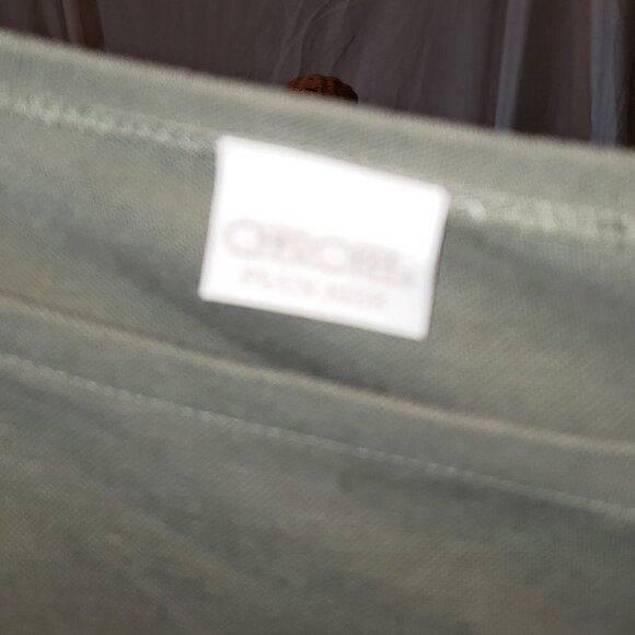 Ladies CHEROKEE Plus Size Short Sleeve Tee Shirt in Olive Green - 3 to 4X - Picture 4 of 4